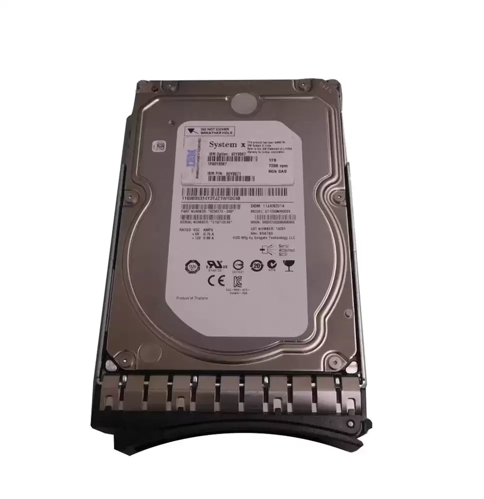 Seagate 9ZM273-039 Constellation ES.3 1TB SAS 6Gb/s 7200RPM 128MB Cache (512n) 3.5-inch Internal Hard Drive