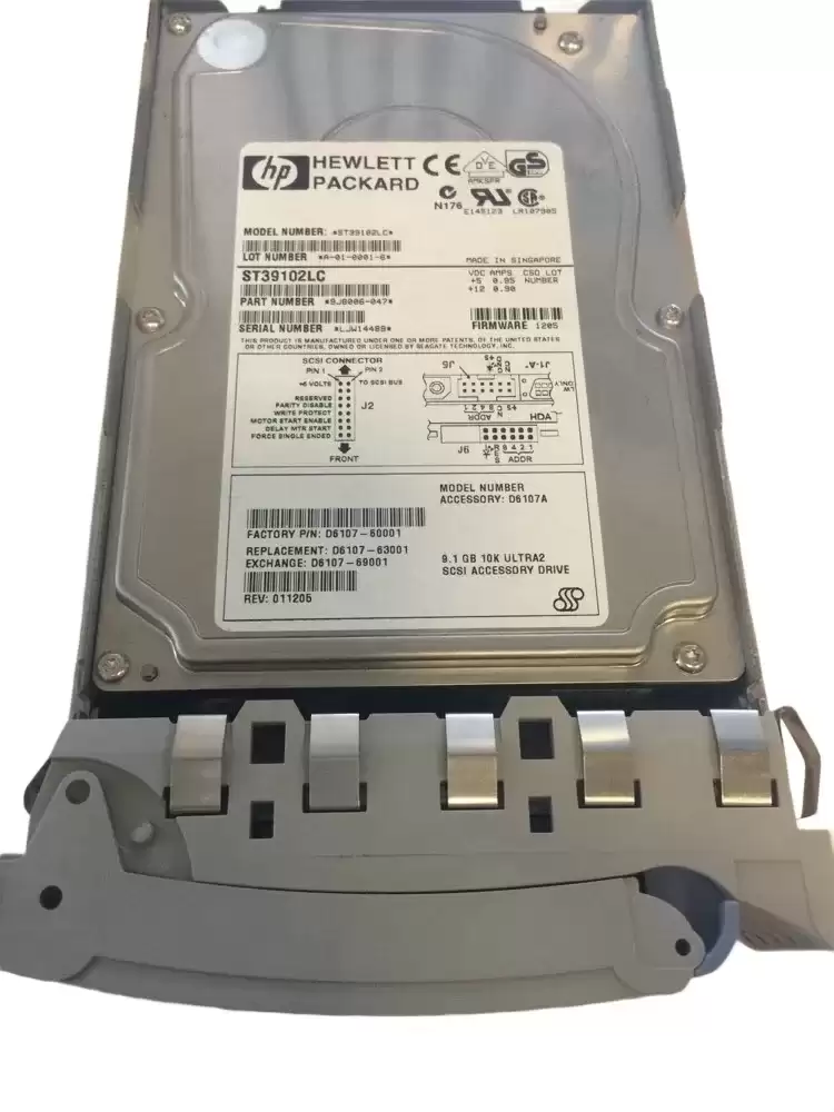 Seagate 9J8006-047 Cheetah 9LP 9.1GB Ultra2 Wide SCSI 80-Pin 10000RPM 1MB Cache 3.5-inch Internal Hard Drive