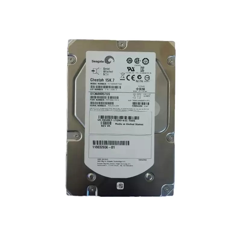 Seagate 9FN066-031 Cheetah 15K.7 600GB SAS 6Gb/s 15000RPM 16MB Cache 3.5-inch Internal Hard Drive