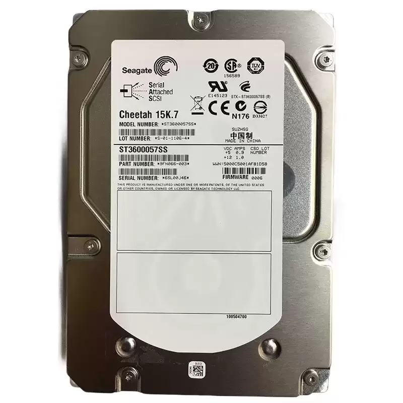 Seagate 9FN066-003 Cheetah 15K.7 600GB SAS 6Gb/s 15000RPM 16MB Cache 3.5-inch Internal Hard Drive