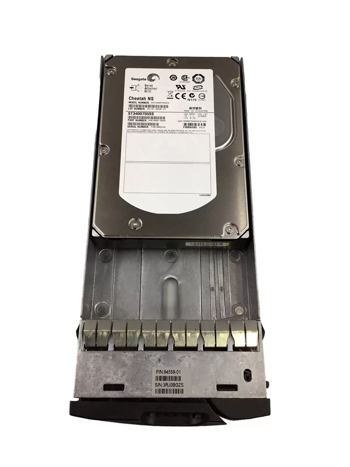 Seagate 9EA066-080 Cheetah NS 400GB SAS 3Gb/s 10000RPM 16MB Cache 3.5-inch Internal Hard Drive