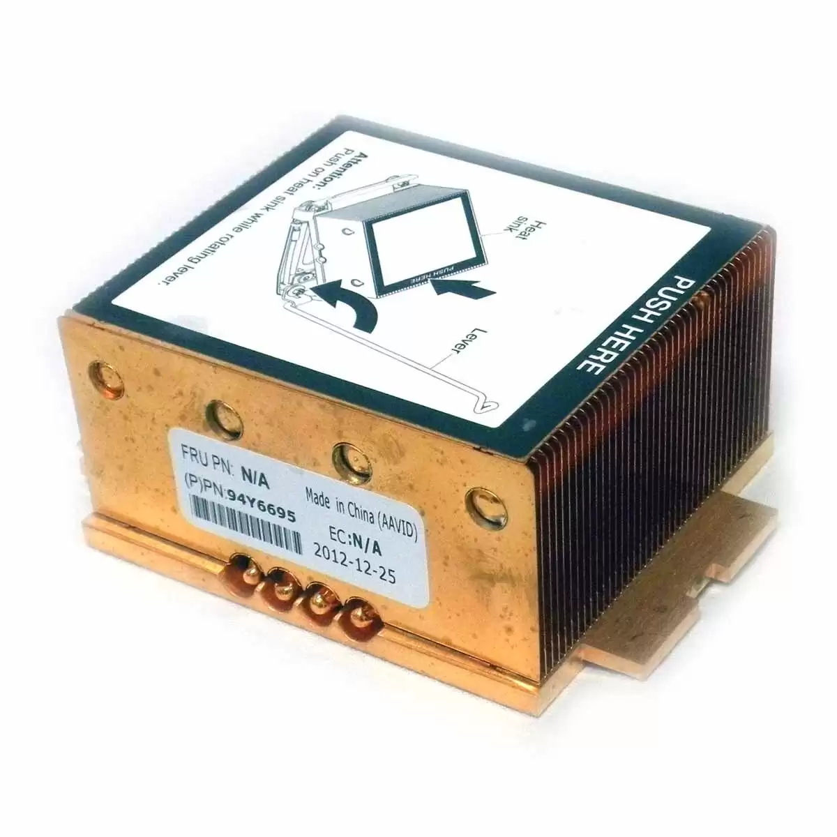 IBM 94Y6695 135-Watts Heatsink for System X3650 M4