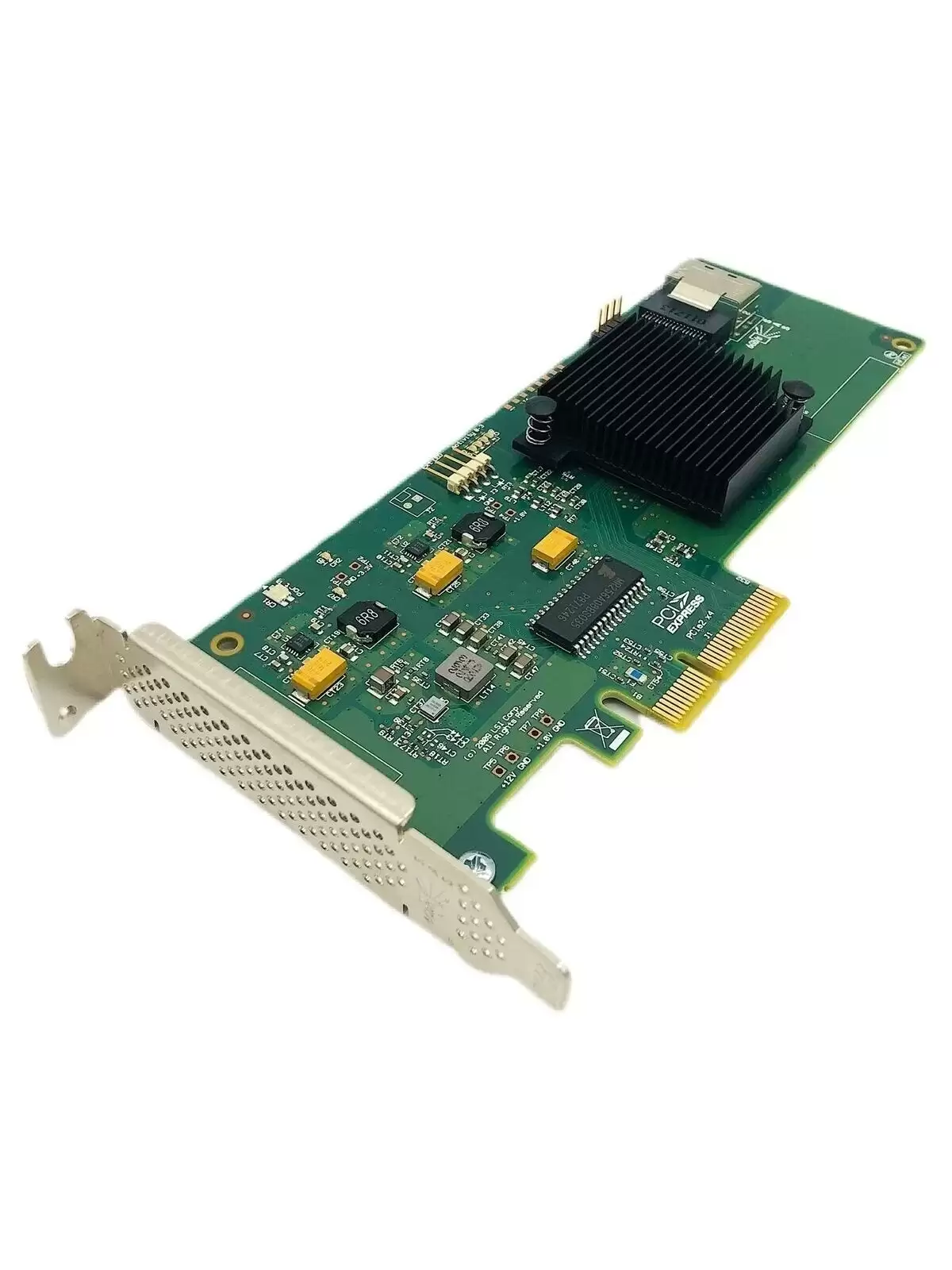 LSI 9211-4I Logic 9211-4i Quad Ports SATA/SAS 6GbE PCI-Express x4 Low Profile RAID Controller