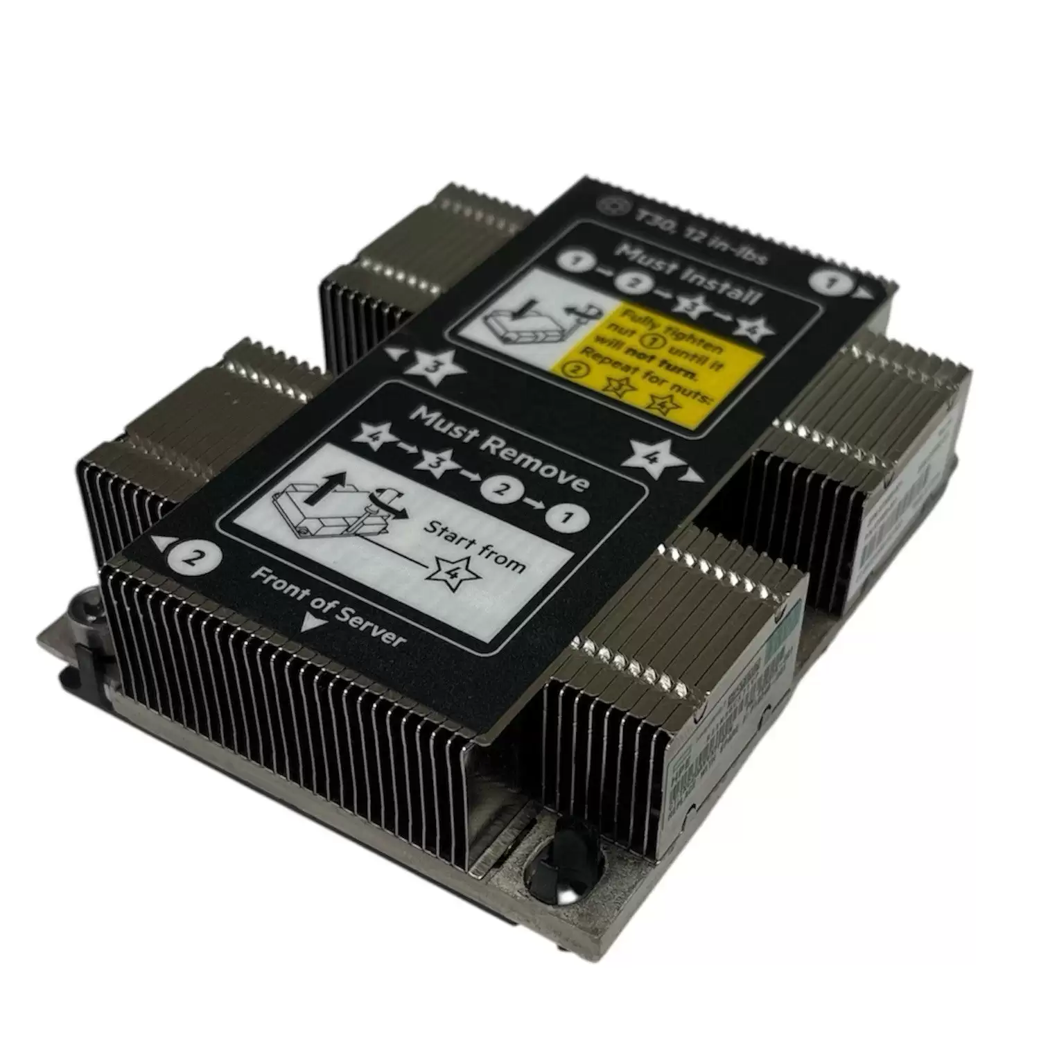 HPE 872452-001 1U Screw Down Type Heatsink for ProLiant DL360 G10