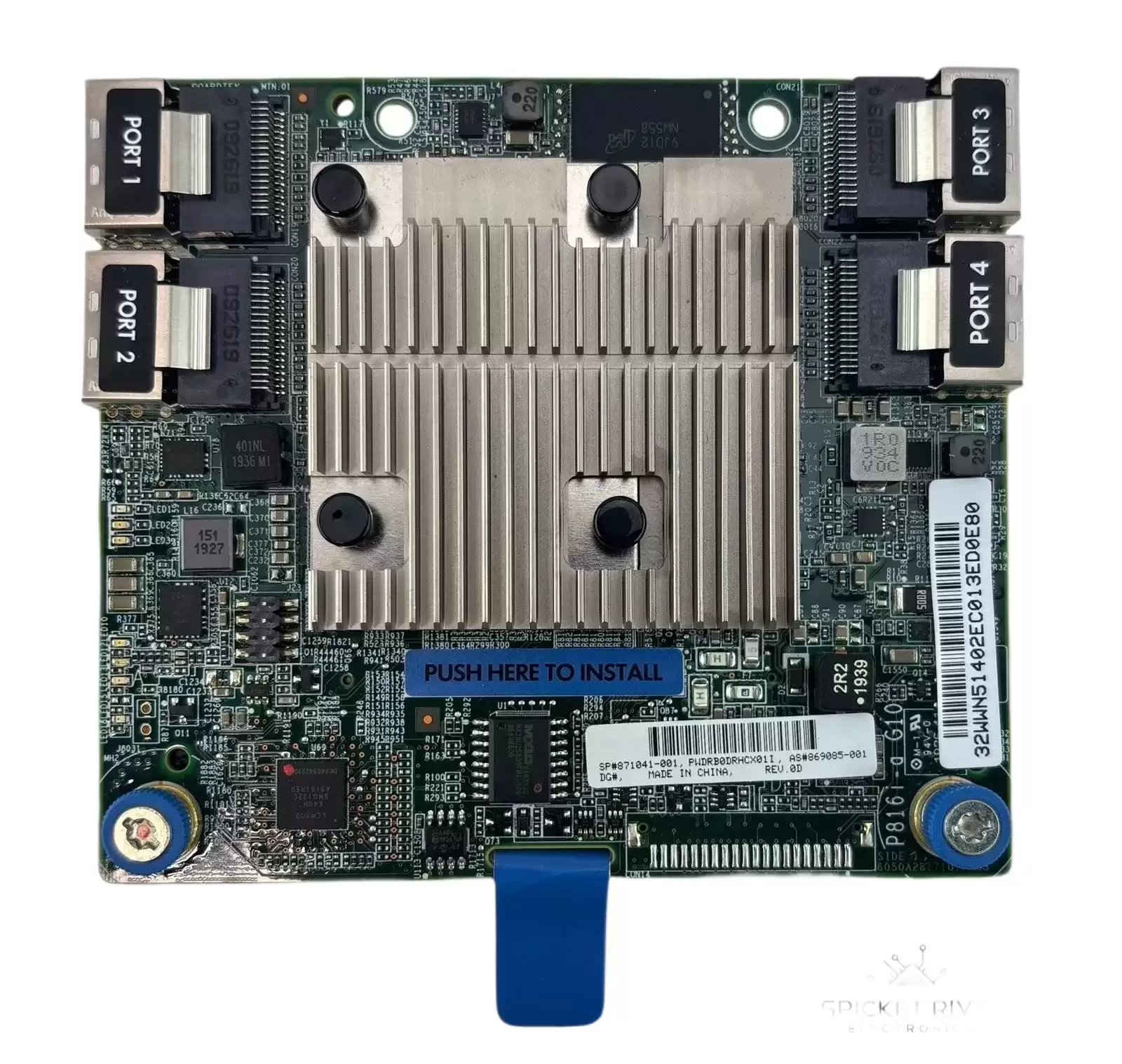 HPE 869085-001 Smart Array P816I-A 16-Lanes SAS 12GbE / SATA 6GbE 4GB Cache PCI-Express 3.0 x8 Storage Controller