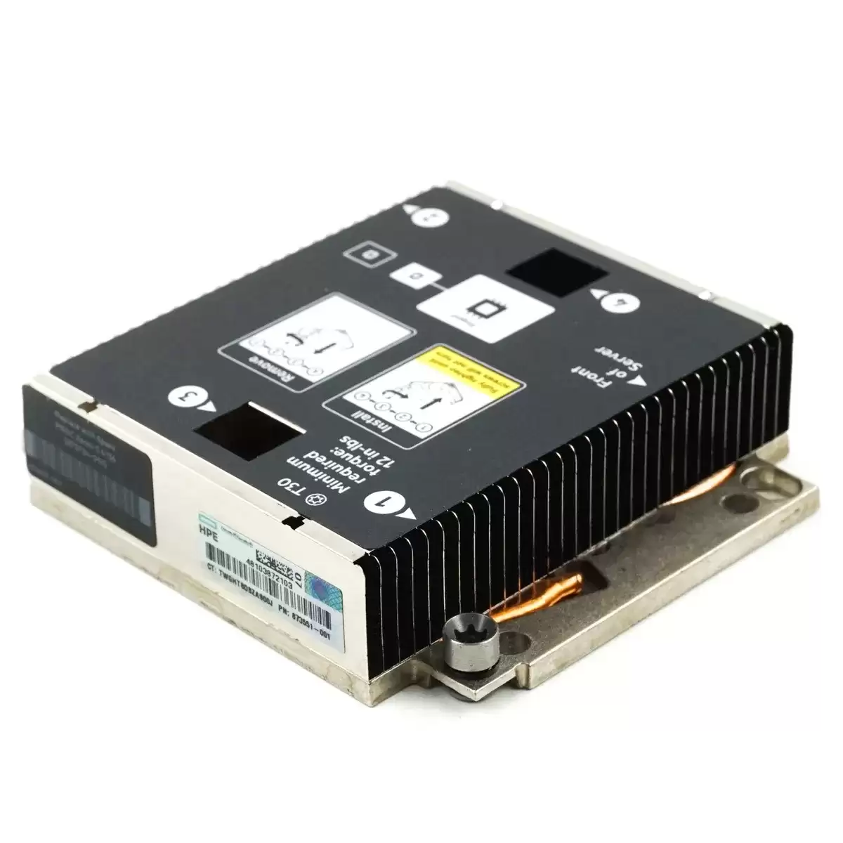 HPE 865310-001 CPU2 Heatsink for ProLiant BL460C G10