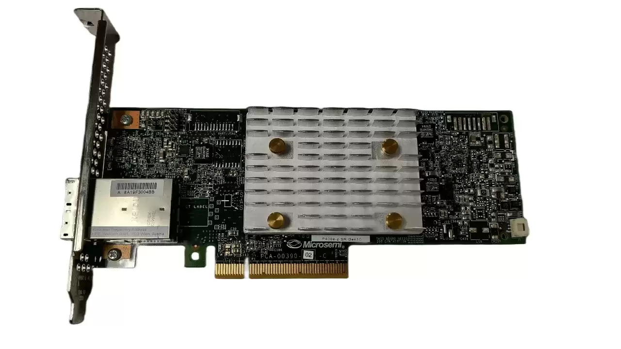 HPE 836270-001 Smart Array P408e SR G10 8 Ports SATA 6GbE / SAS 12GbE PCI-Express 3.0 x8 High Profile RAID Controller
