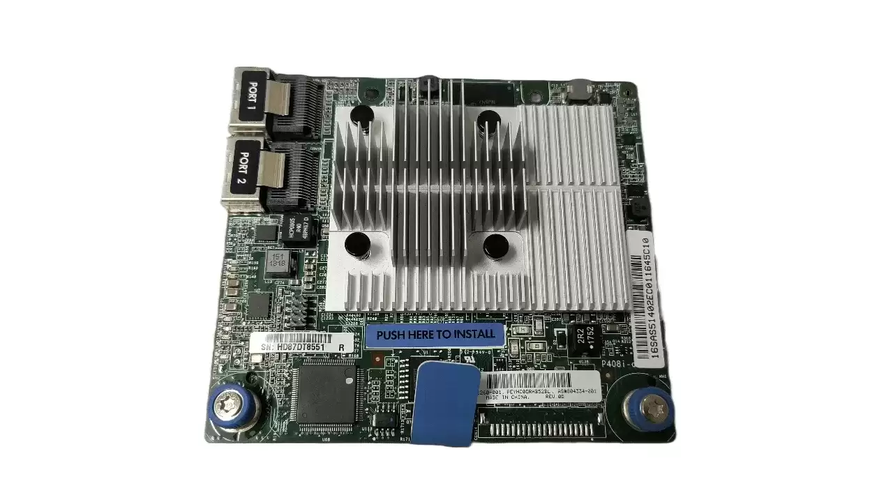 HPE 836260-001 Smart Array P408i-a SR 8 Ports SATA 6GbE / SAS 12GbE PCI-Express 3.0 x8 RAID Controller