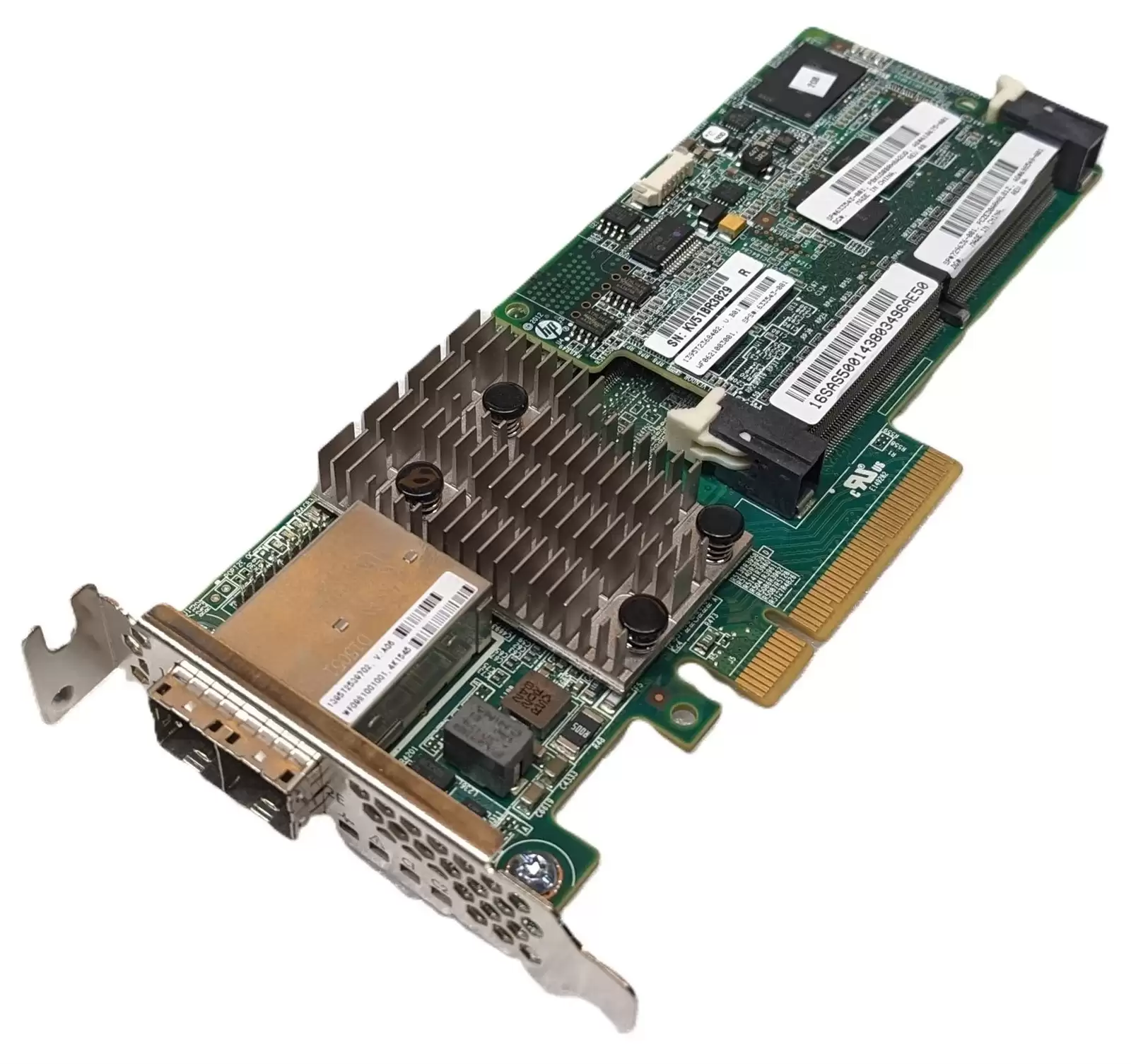 HPE 729636-001 Smart Array P431 Dual Ports SAS 12GbE PCI-Express 3.0 X8 Low Profile Controller Card