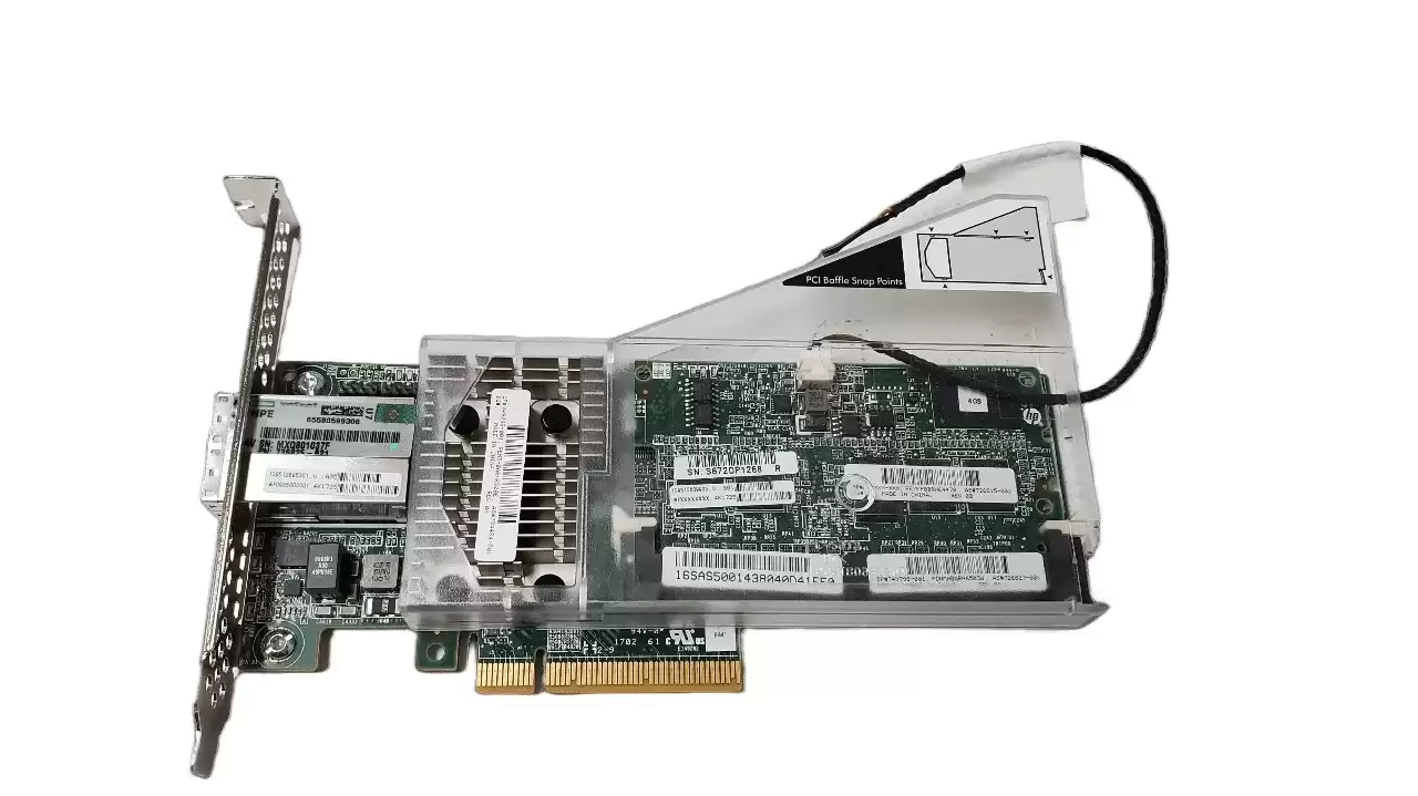 HPE 726827-001 Smart Array P441 Dual Port SATA 6GbE SAS 12GbE 4GB Cache PCI-Express 3.0 x8 Low Profile RAID Controller Card