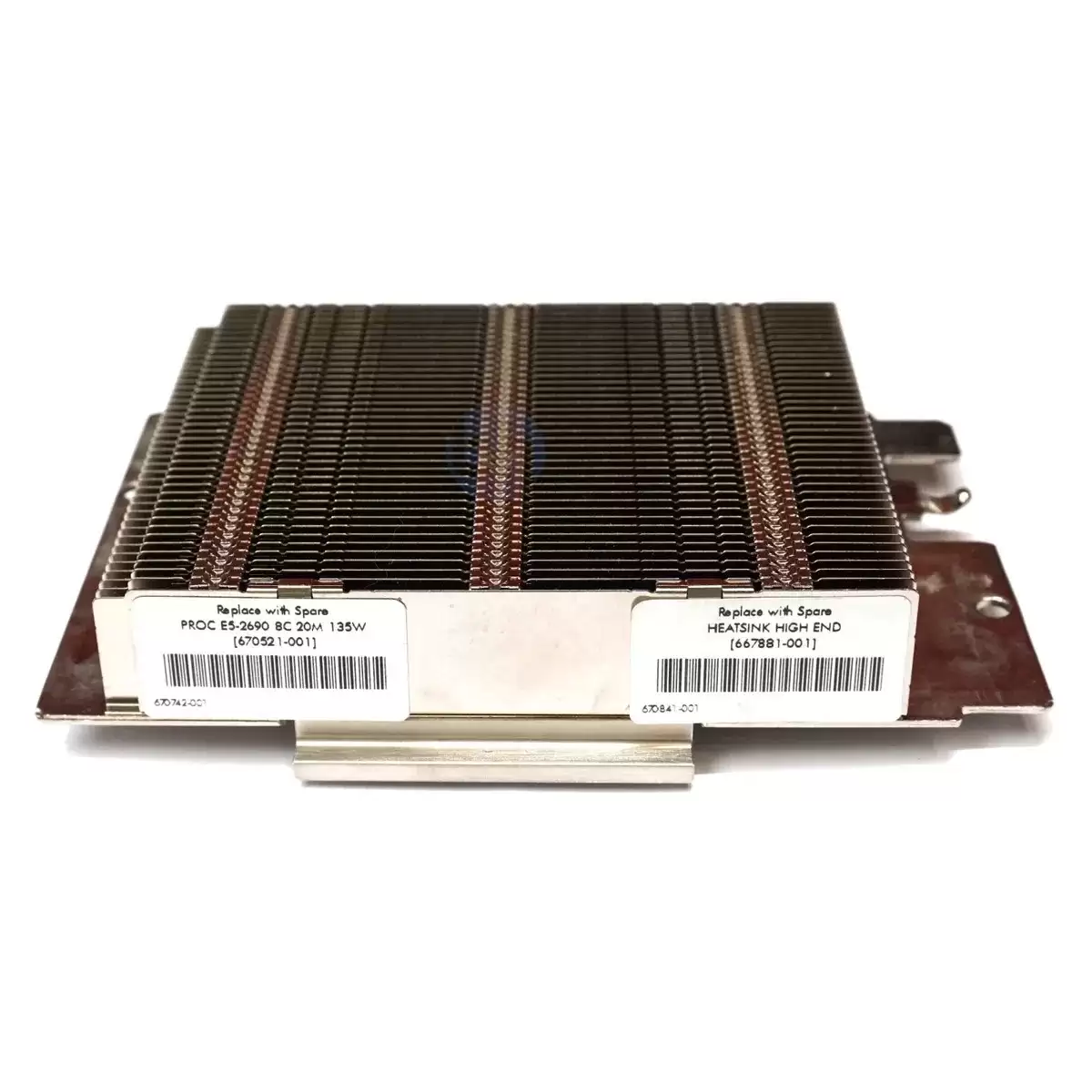 HPE 667881-001 High-End Latch Heatsink for ProLiant DL360p G8