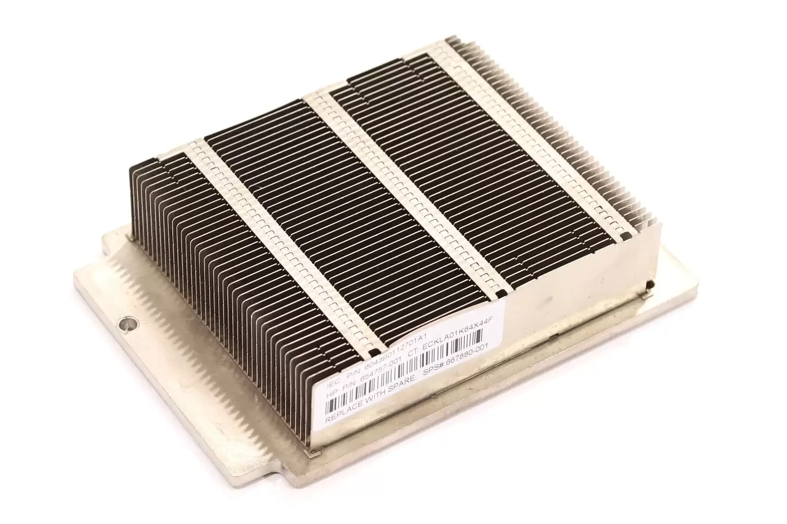 HPE 667880-001 Heatsink For ProLiant DL360P