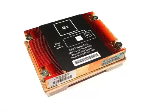 HPE 657666-002 CPU-2 Heatink Assembly for ProLiant SL200 Series