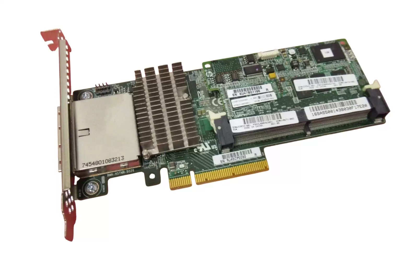 HPE 633539-001 Smart Array P421 Dual Port SAS/SATA 6GbE PCI-Express 3.0 x8 Low Profile RAID Controller Card
