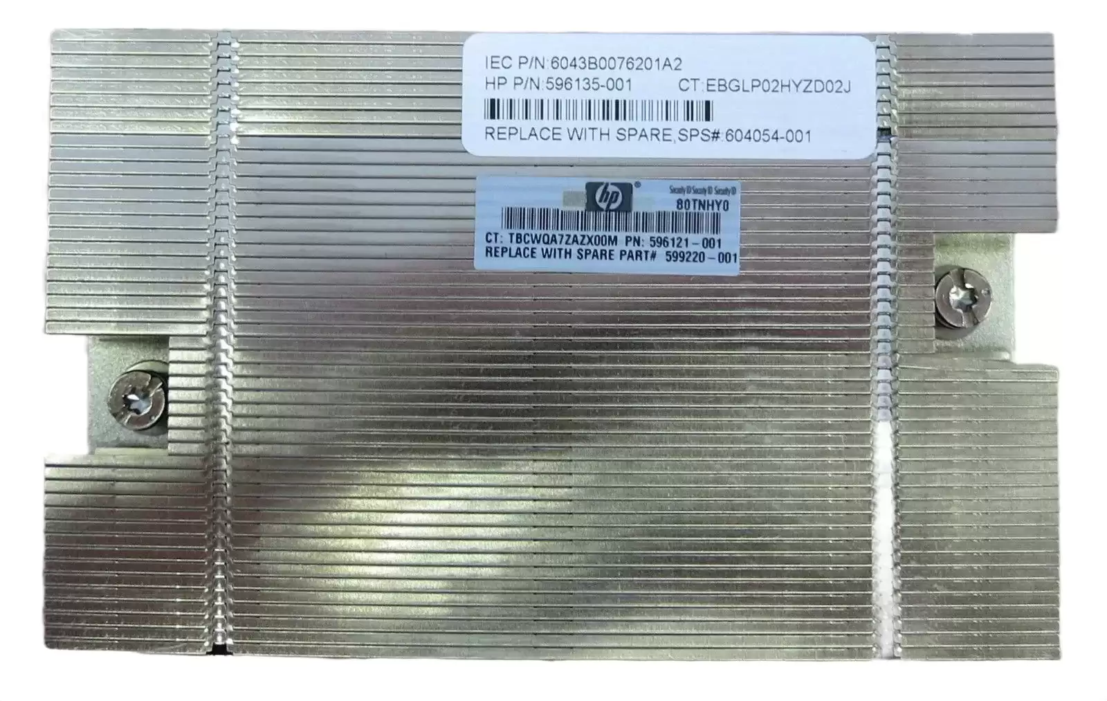 HPE 596135-001 Processor Heatsink Assembly for ProLiant DL585 G7