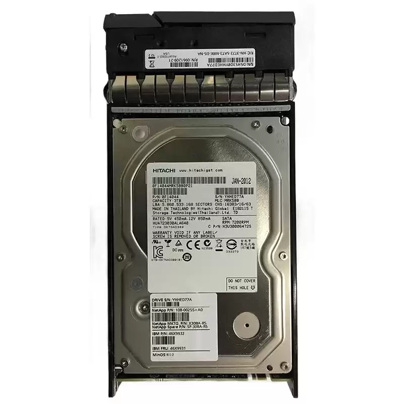 IBM 46X9932 3TB SATA 6Gb/s Hot Swap 7200RPM 64MB Cache 3.5-inch Internal Hard Drive