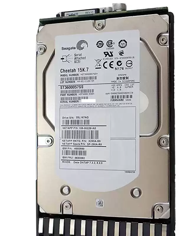 IBM 46X0882 600GB SAS 6Gb/s 15000RPM 3.5-inch Internal Hard Drive for N Series