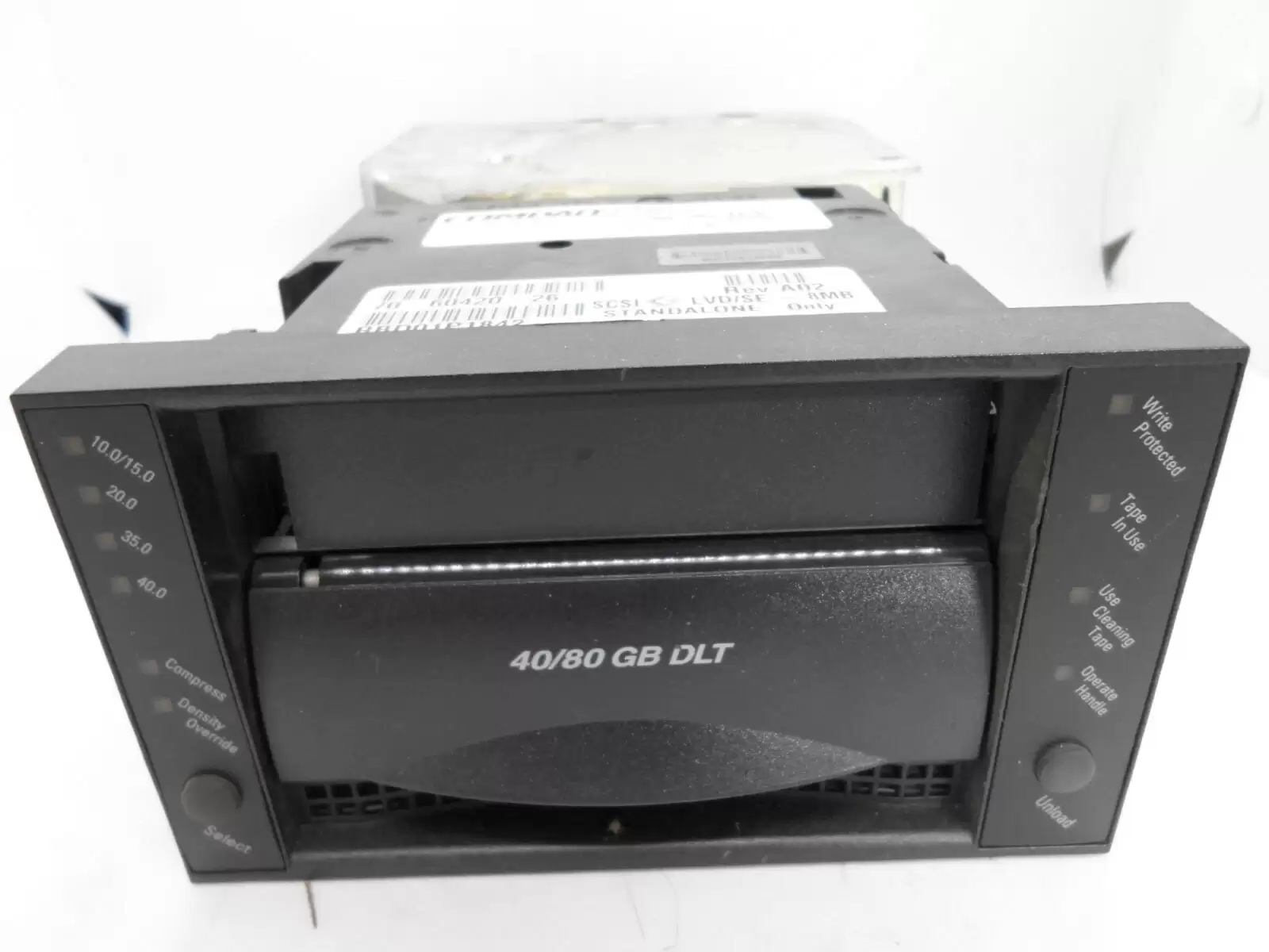 IBM 37L5802 DLT8000 40GB (Native) / 80GB (Compressed) DLT SCSI LVD Half Height Internal Tape Drive