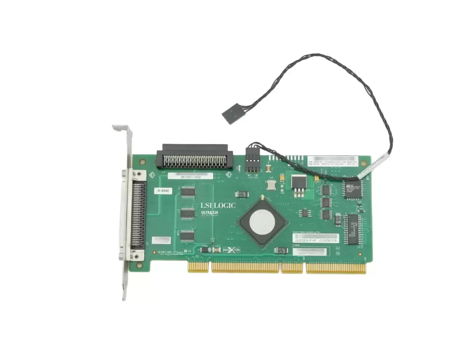 HPE 361651-002 U320 Ultra320 SCSI PCI-Express Controller Card