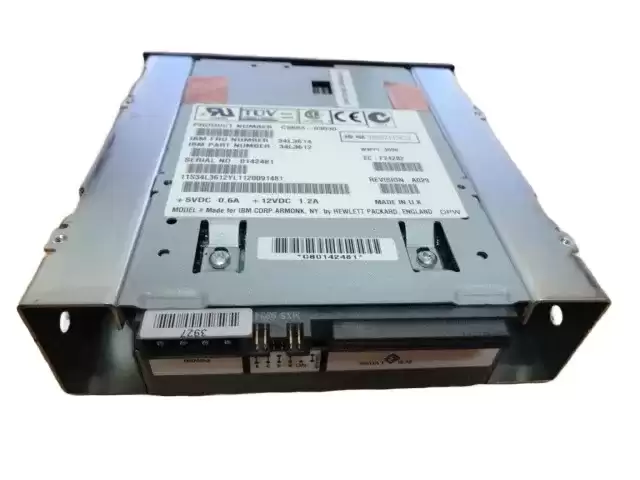 IBM 34L3614 20GB (Native) / 40GB (Compressed) DDS-4 SCSI LVD Half Height Internal Tape Drive