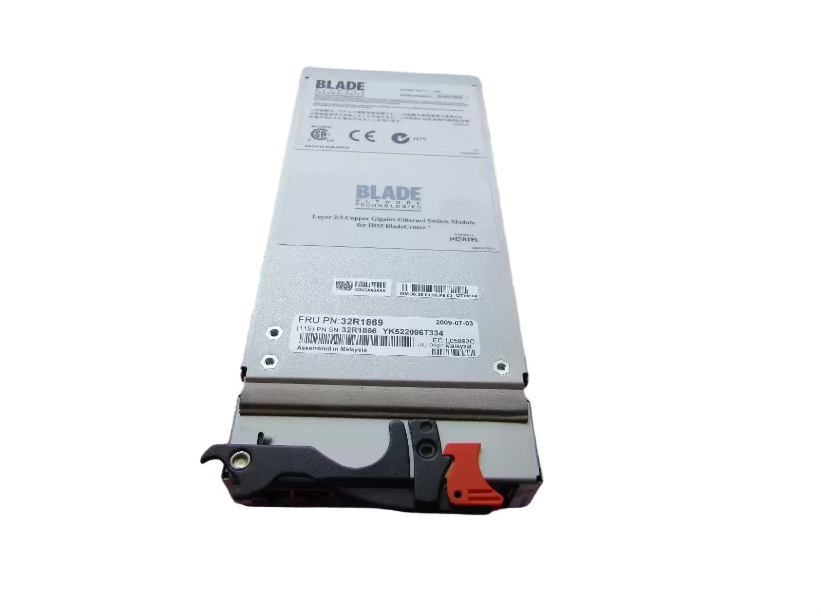 IBM 32R1866 6-Ports 1GbE Ethernet L2/L3 Switch Module for BladeCenter