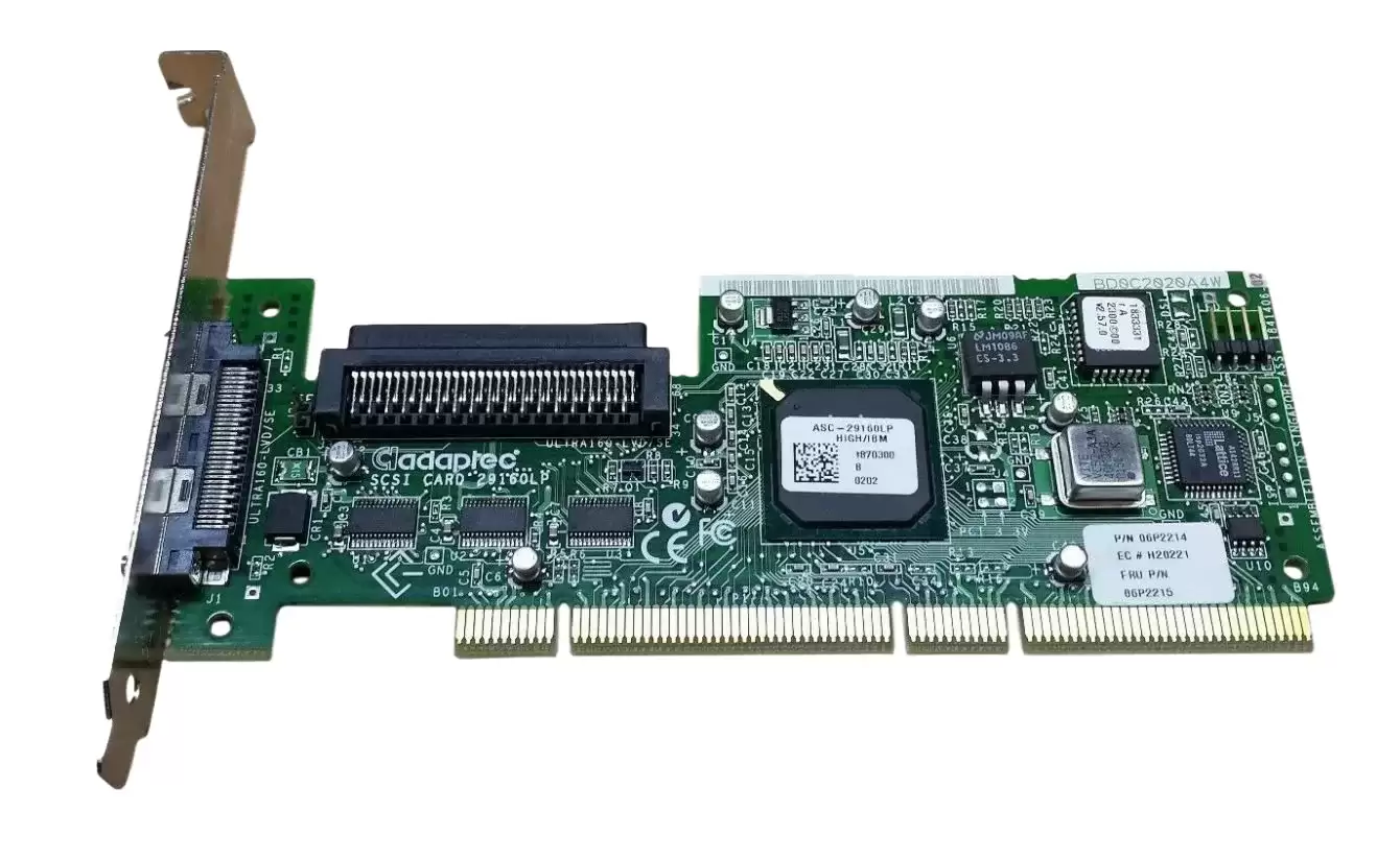 IBM 25P6273 Single Channel Ultra160 SCSI PCI-Express Low Profile RAID Controller Card