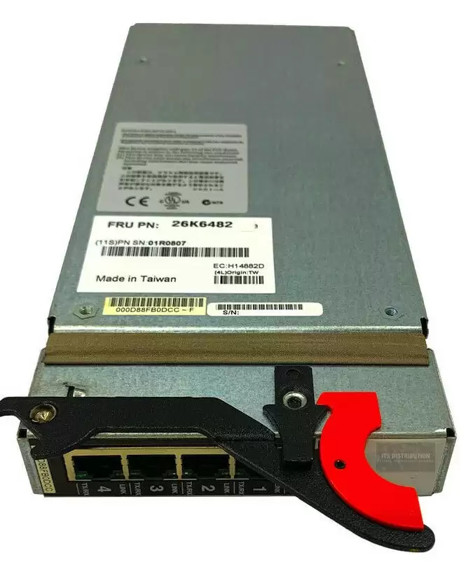 IBM 13N0568 4-Ports Gigabit Ethernet Switch Module for BladeCenter
