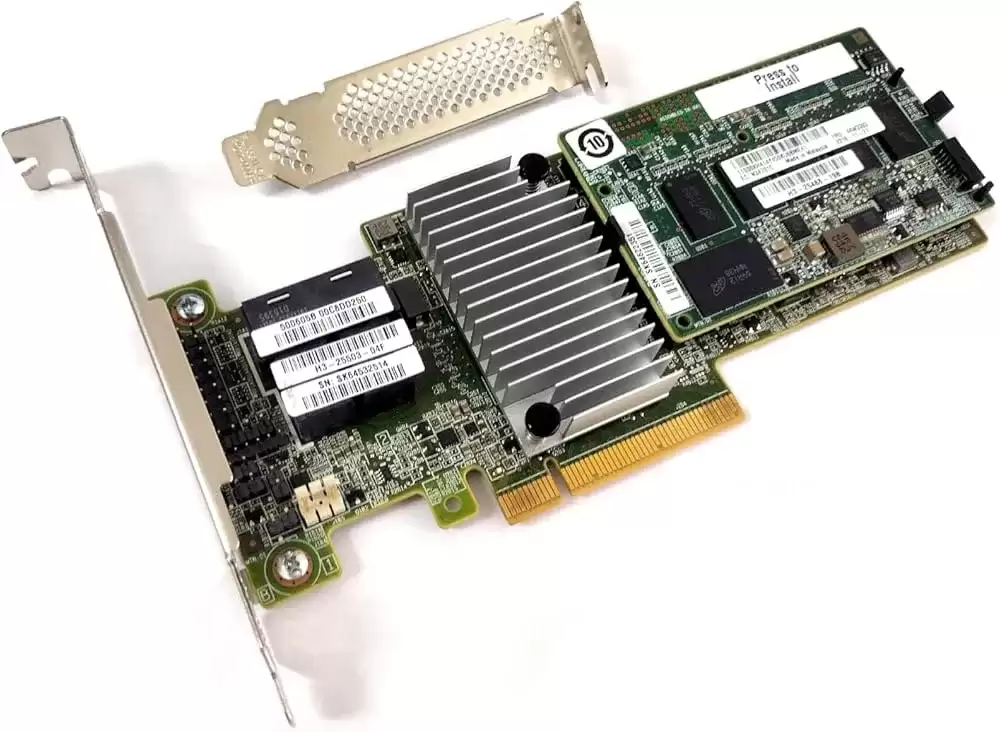 ServeRAID 00FM015 M5210 8 Ports SAS 12GbE / SATA 6GbE PCI-Express 3.0 x8 RAID Controller Card