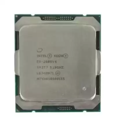 Intel SR2T7 Xeon E5-2689 V4 10-Core 3.10GHz 9.6GT/s 25MB L3 Cache Socket LGA2011 Processor