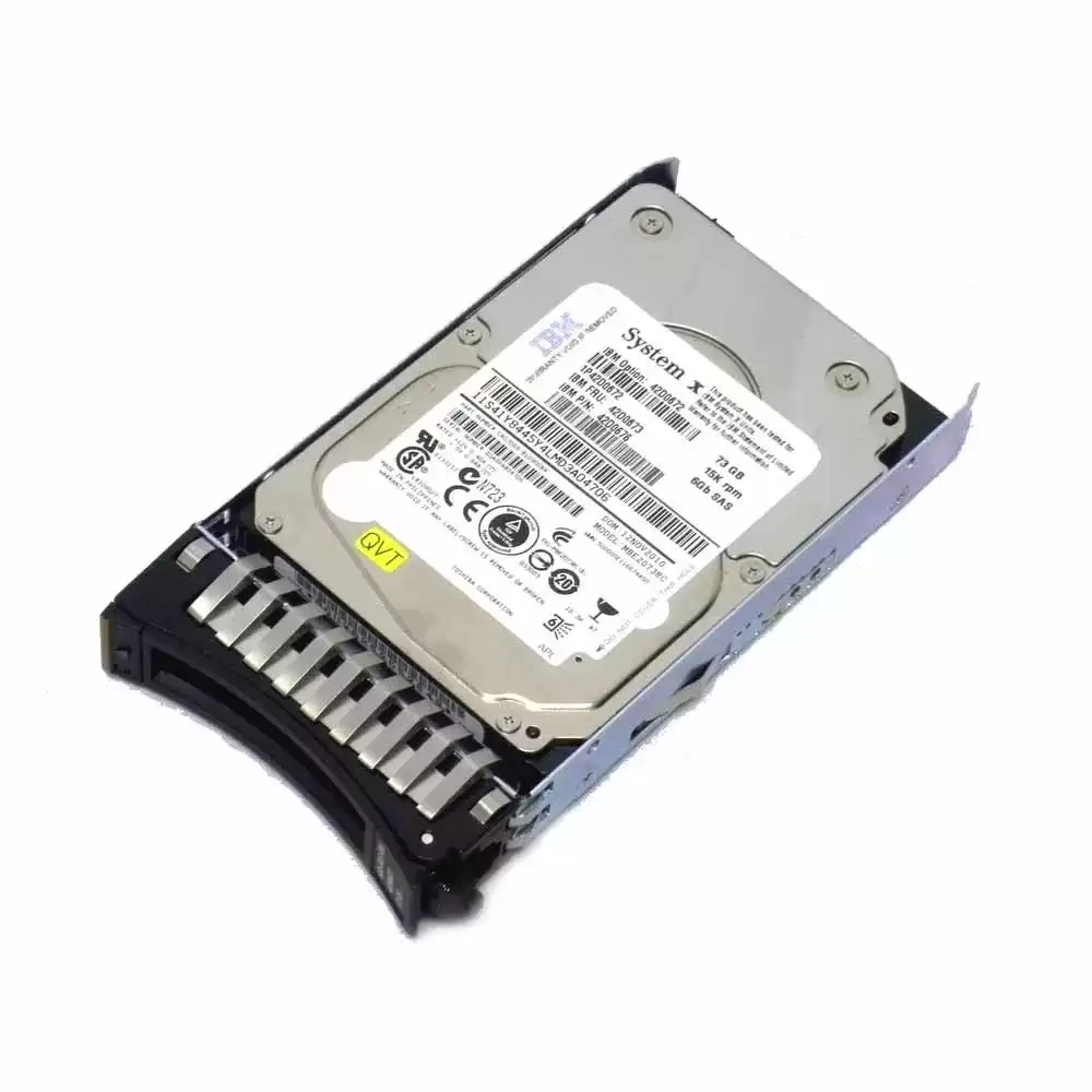 IBM 42D0672 73GB SAS 6Gb/s Hot-Swap 15000RPM 16MB Cache 2.5-inch Internal Hard Drive with Tray