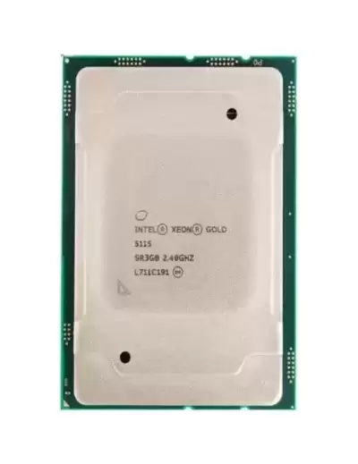 Intel CD8067303535601 Xeon Gold 5115 10-Core 2.40GHz 10.4GT/s 13.75MB L3 Cache Socket LGA3647 Processor