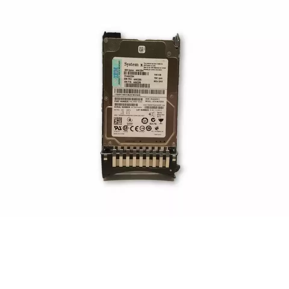 IBM 44W2294 146GB SAS 6Gb/s Hot Swap 15000RPM (SED) 2.5-inch Internal Hard Drive with Tray