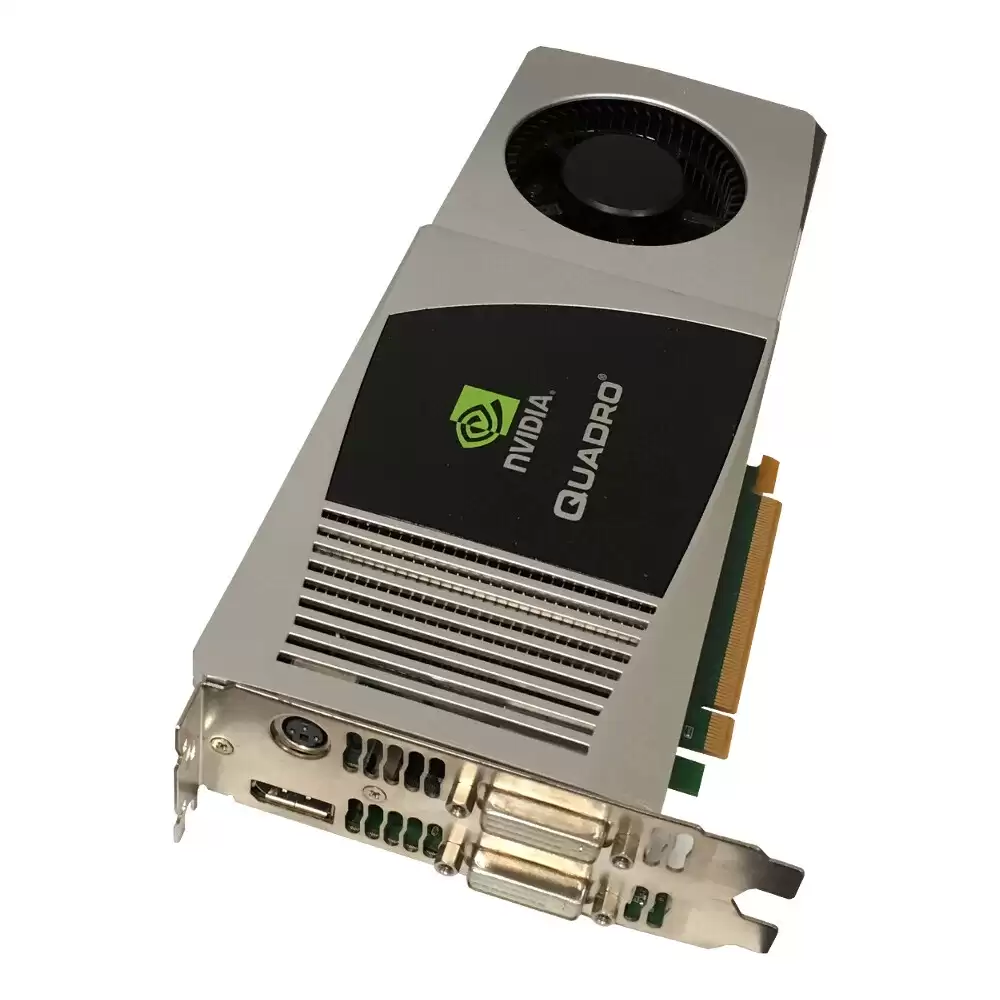 HPE 490566-003 Nvidia Quadro FX 4800 1.5GB GDDR3 Dual-Slot 2x 1x S-Video 1x 1x 6-Pin Graphics Card