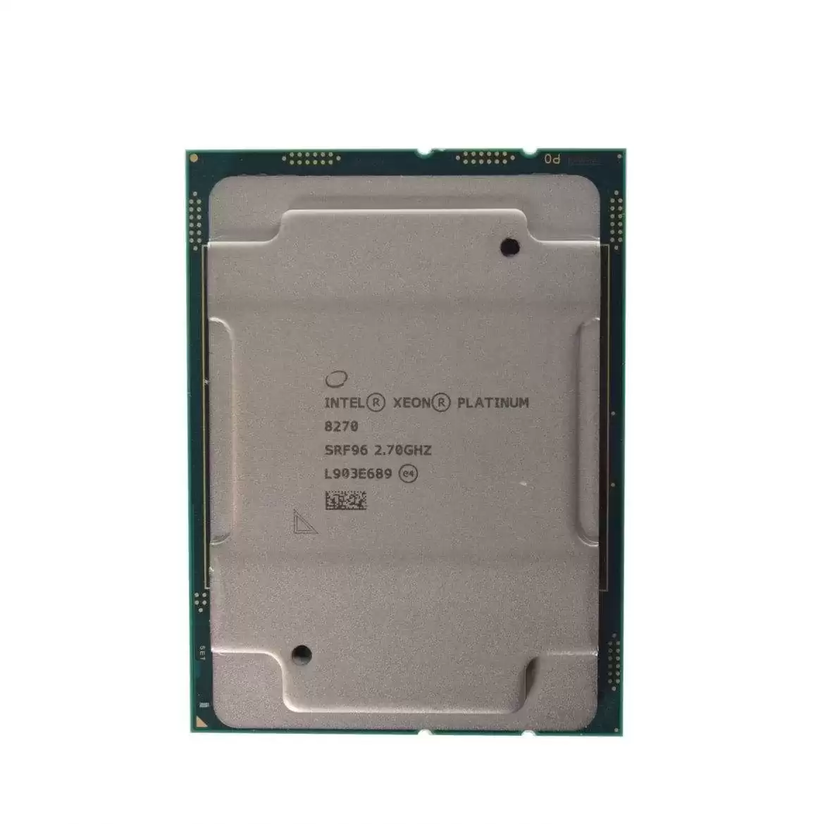 Intel SRF96 Xeon Platinum 8270 26-Core 2.70GHz 10.4GT/s 35.75MB L3 Cache Socket LGA3647 Processor