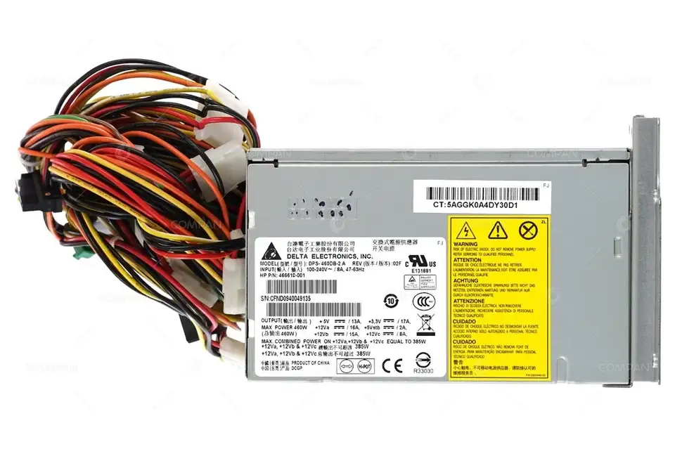 HPE 500447-B21 460-Watts Power Supply for ProLiant ML150 G6