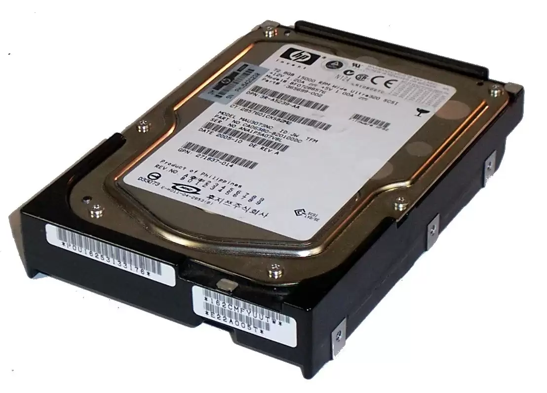 HPE 365699-002 72.8GB Ultra320 SCSI 80Pin 15000RPM 3.5inch Internal Hard Drive with Tray