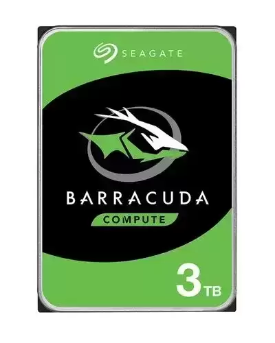 Seagate BarraCuda Compute 3TB SATA 6Gb/s 5400RPM 256MB Cache 3.5-inch Internal Hard Drive ST3000DM00