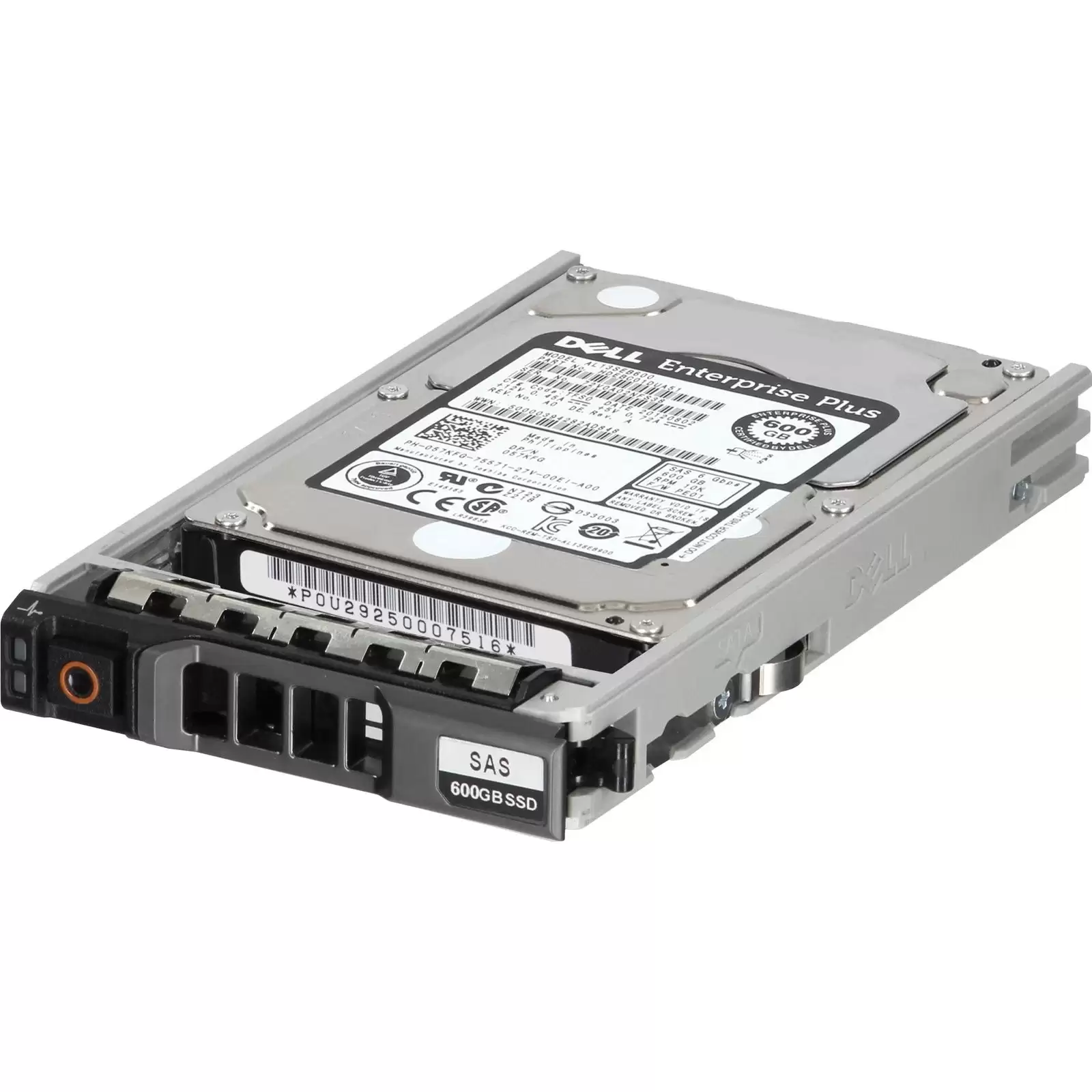 Dell 57KFG 600GB SAS 6Gb/s 10000RPM (512n) 2.5-inch Internal Hard Drive with Tray for PowerEdge G13