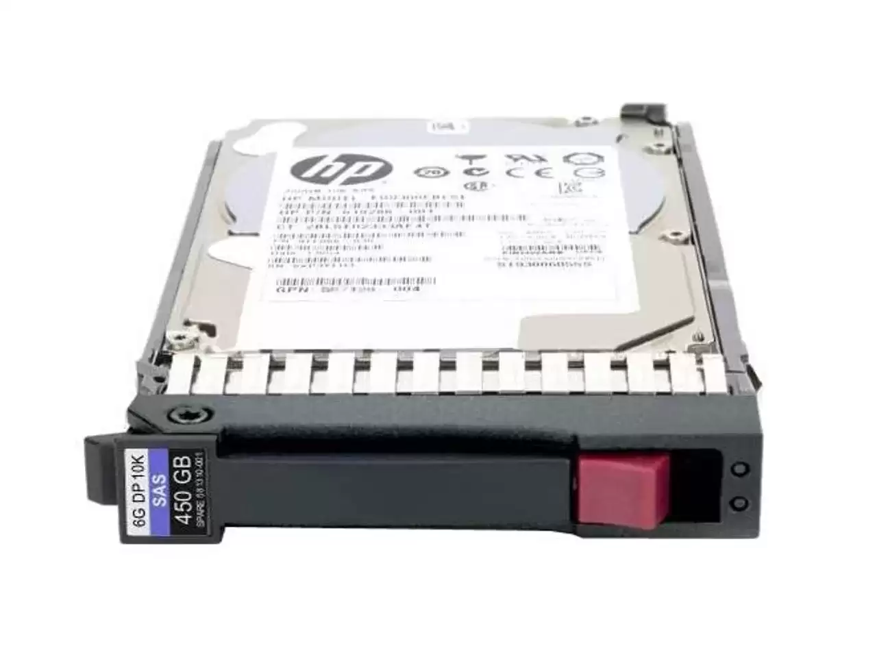 HPE 581284-B21 450GB SAS 6Gb/s Dual Port Hot Swap 10000RPM 2.5-inch Internal Hard Drive with Smart Carrier