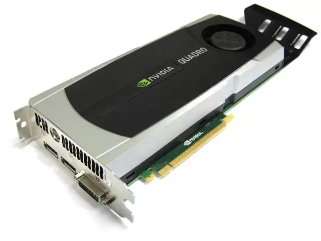 HPE 612953-001 Nvidia Quadro 6000 6GB GDDR5 Dual-Slot 2x 1x 1x S-Video 1x 6-Pin + 1x 8-Pin
