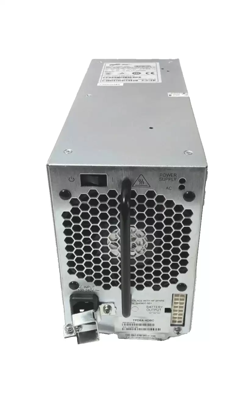HPE 640807-001 510-Watts DC Power Supply for 3PAR S-Class and T-Class