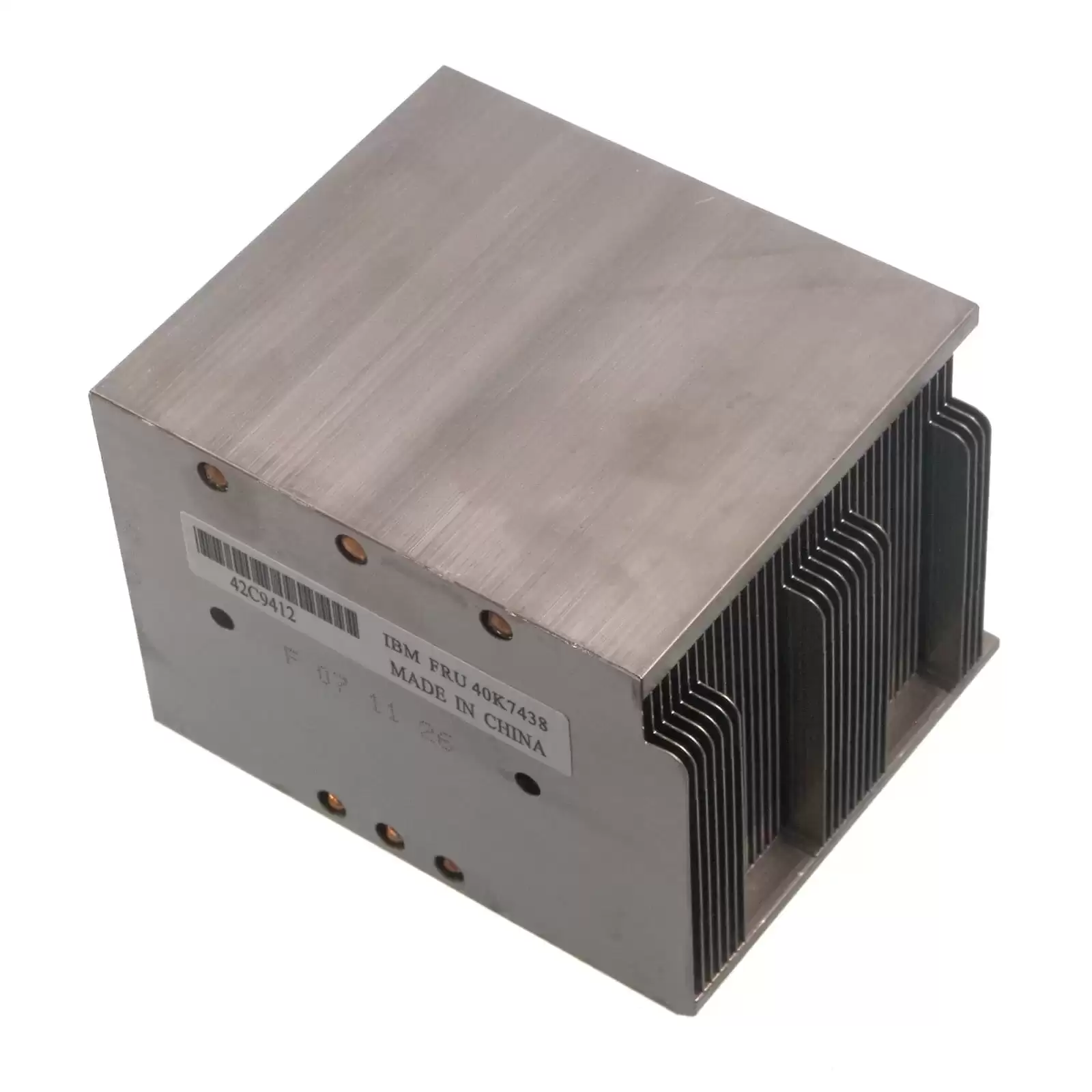 IBM 40K7438 Heatsink for System X3400 X3500 X3650