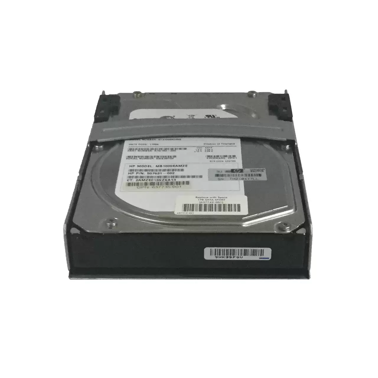 HPE 637742-001 1TB SATA 3Gb/s 7200RPM 32MB Cache 3.5inch Internal Hard Drive with Tray for MSA