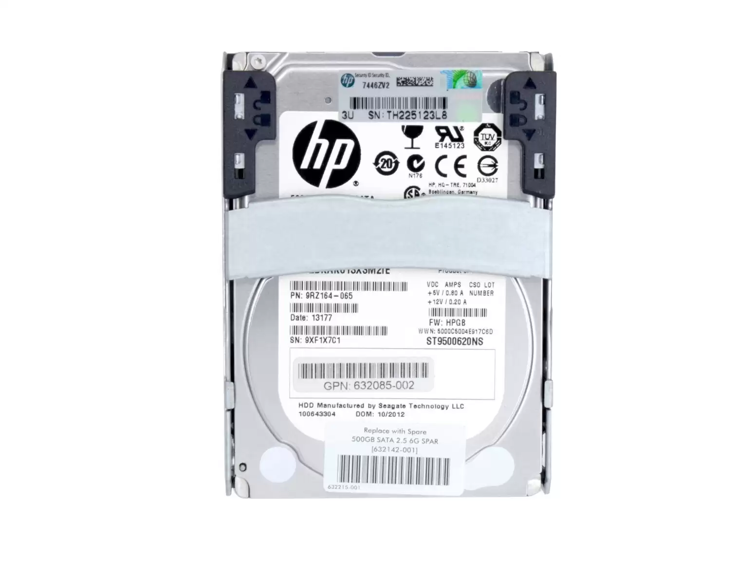 HPE 632078-B21 500GB 7200RPM SATA 6GB/s 2.5inch Internal Hard Drive
