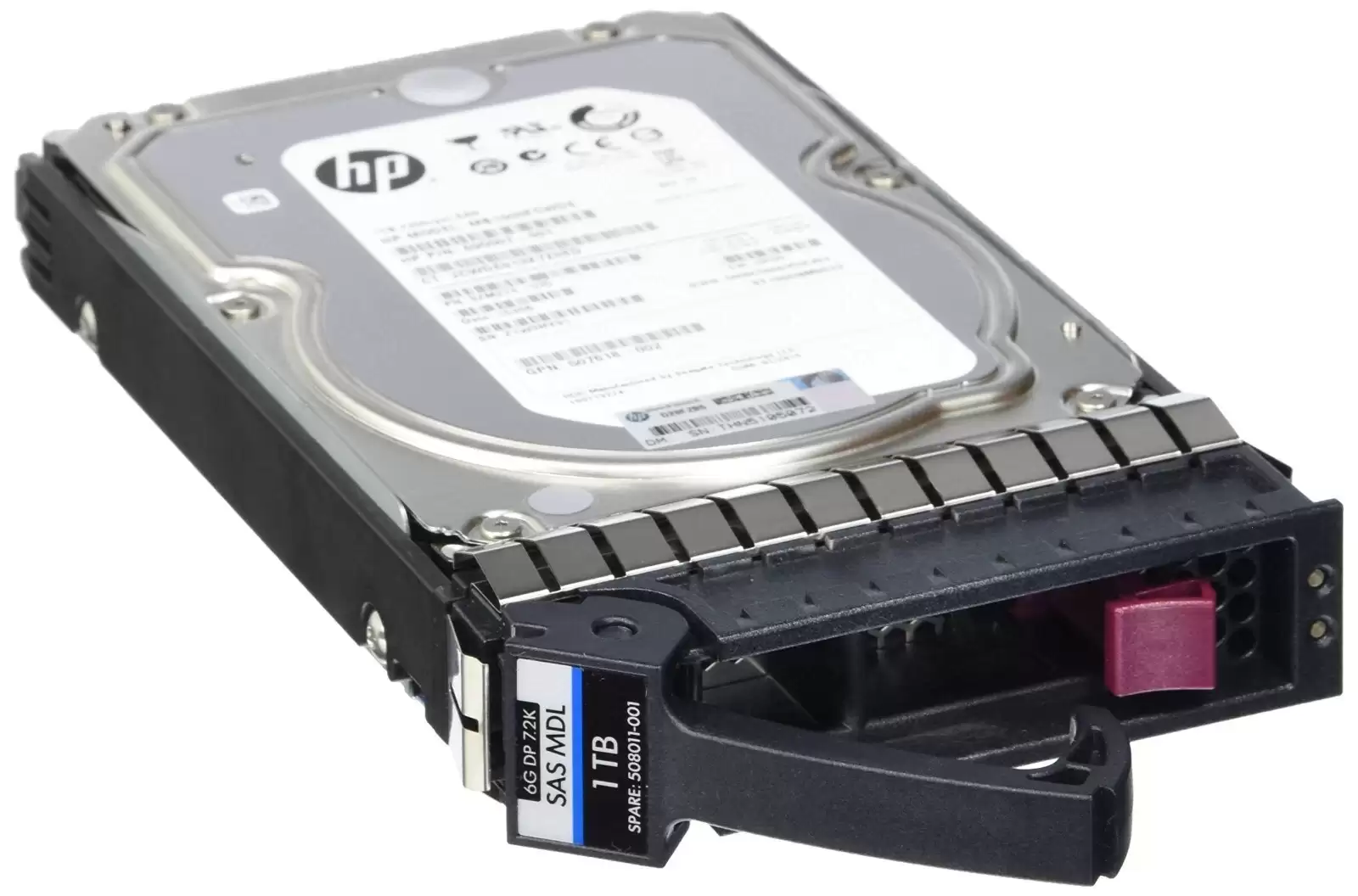 HPE 537716-B21 1TB SAS 6Gb/s 7200RPM 16MB Cache 3.5inch Internal Hard Drive with Smart Carrier