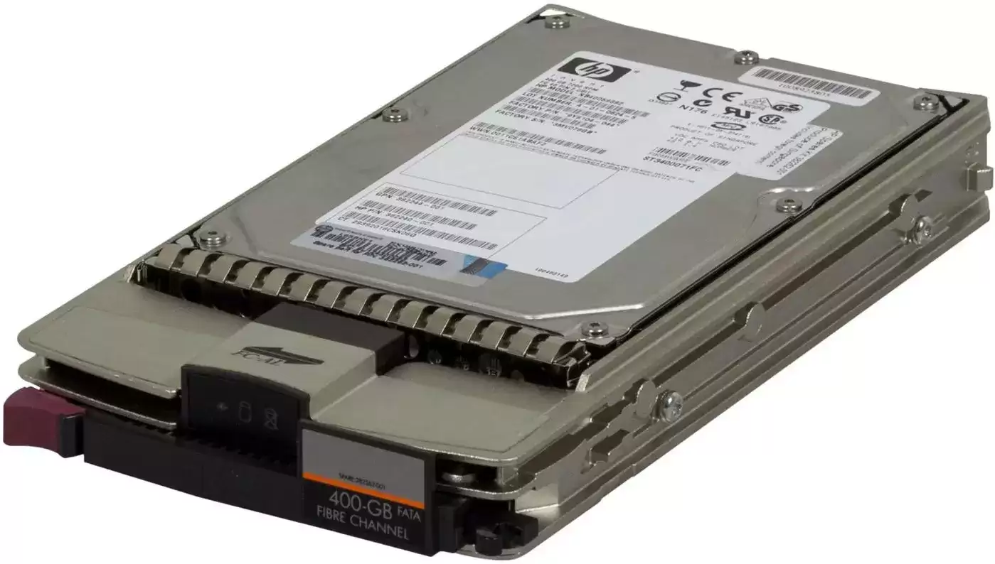 HPE 382262-001 400GB 7200RPM FATA Dual Port 3.5inch Internal Hard Drive with Tray