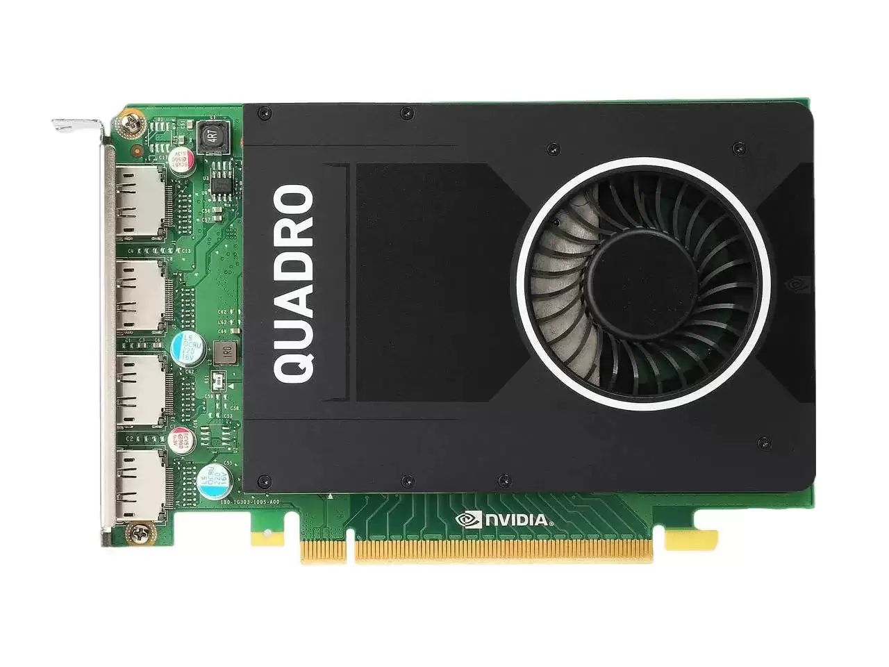 Nvidia 699-5G303-0500-000 Quadro M2000 4GB GDDR5 128-Bit PCI-Express 3.0 x16 CUDA Cores 4-DisplayPorts Graphics Card