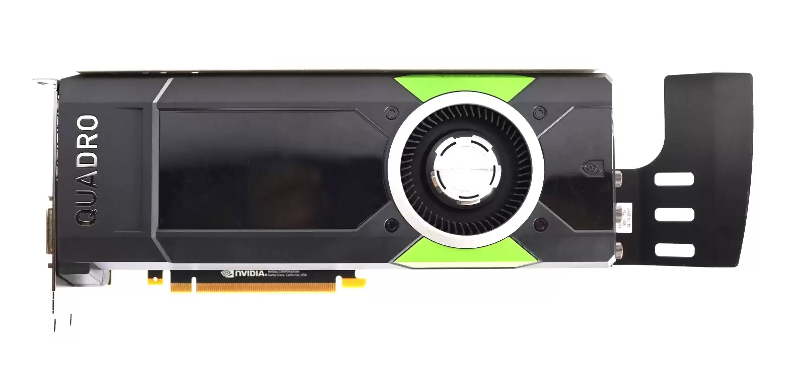 Nvidia 699-5G413-0500-110 Quadro P5000 16GB GDDR5X Dual-Slot Graphics Card