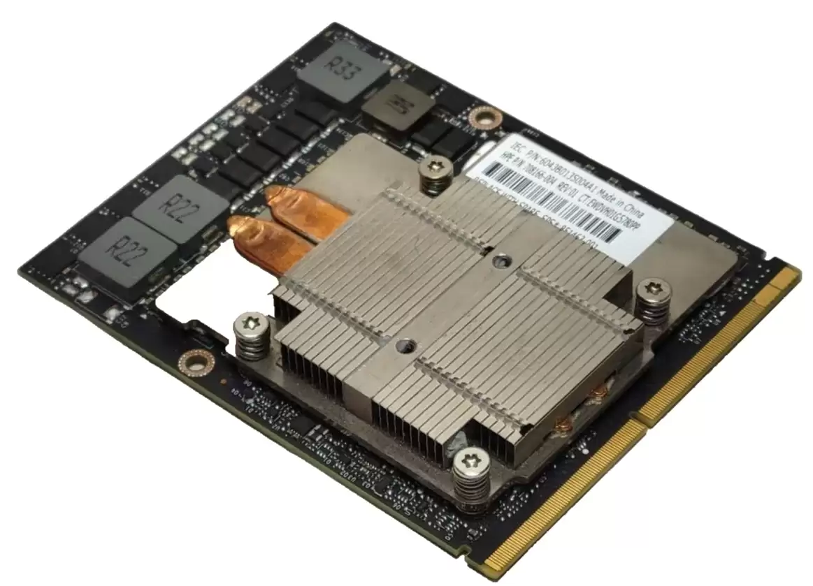 HPE 708166-004 Tesla P6 16GB GDDR5 256-Bit MXM-B 3.0 Module Accelerator Graphics Card
