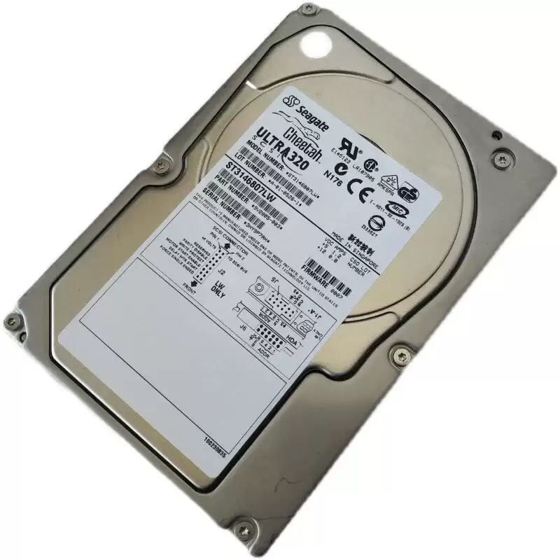 Seagate ST3146807LW Cheetah 10K.6 146GB Ultra-320 SCSI 68-Pin 10000RPM 8MB Cache 3.5-inch Internal Hard Drive